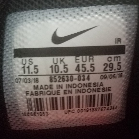 ๐ Nike Air Max Plus TN Black Red White Mesh 97 98 - Picture 7 of 7